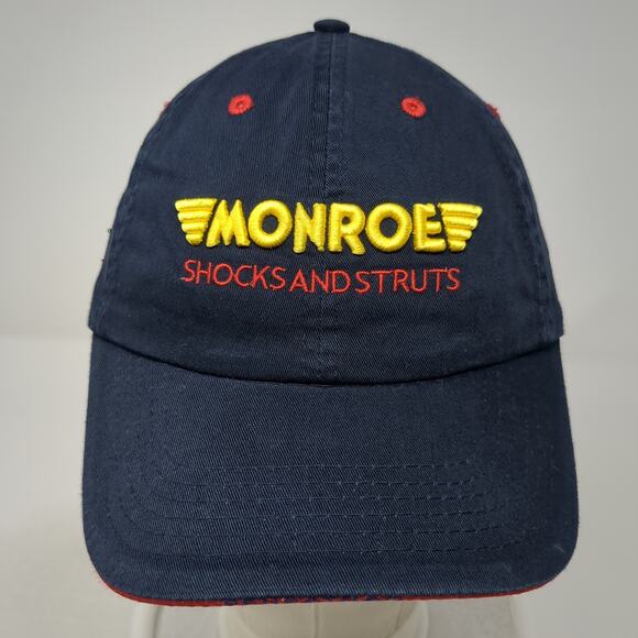 Monroe Shocks And Struts U.S. Flag Baseball Cap Blue One Size Tops Of Rockies - Picture 2 of 9